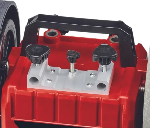 Верстат вологого заточування Einhell TC-WG 200 125Вт диск 200х32мм шкіряний диск 180х30мм 110об/хв 7.33кг