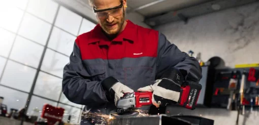 Шліфмашина кутова акумуляторна Einhell Professional AXXIO 18/125 Q X CHANGE 125мм 18В 8500об/хв 1.5кг без АКБ та ЗП