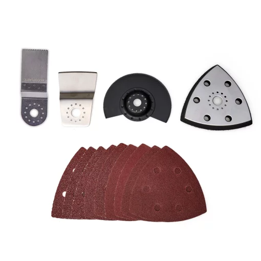 Багатофункціональний інструмент акумуляторний реноватор Einhell TE-MG 18/1 Li - Solo PXC 18В набір насадок 0.83кг без АКБ та ЗП