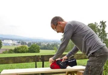 Шліфмашина стрічкова Einhell TC-BS 8038 800Вт стрічка 533х75мм 300об/хв 3.4кг