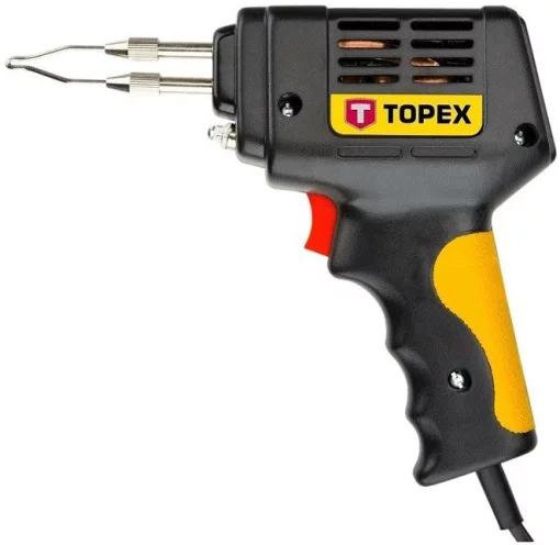 Паяльник електричний TOPEX 100Вт 400°C підсвічування нікельована мідь
