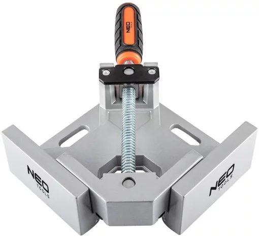 Струбцина Neo Tools, кутова, алюмінієва, напрямна 95мм, 70х70мм