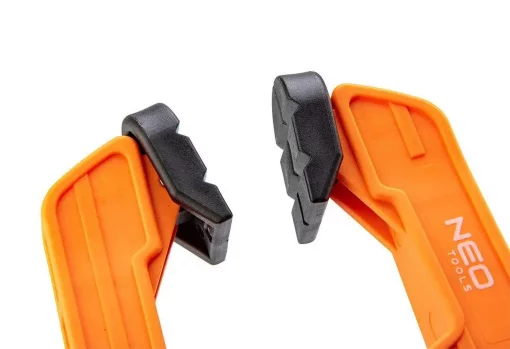 Струбцина Neo Tools, затискач пружинний, пластик, 75мм