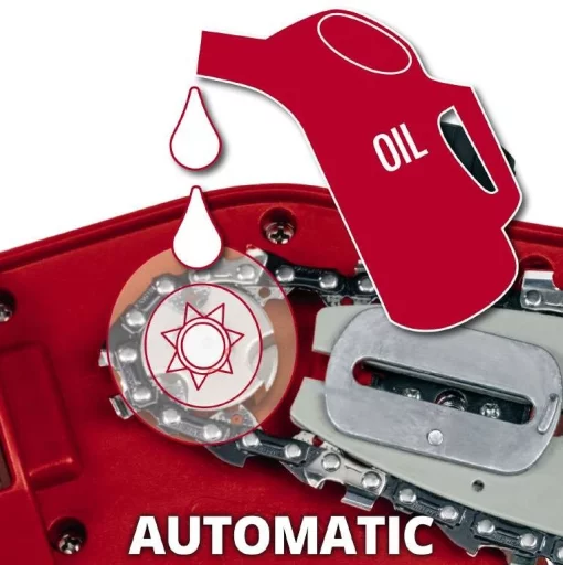 Висоторіз ланцюговий Einhell GC-EC 7520 T 750Вт 20см штанга 178-257см 3.6кг