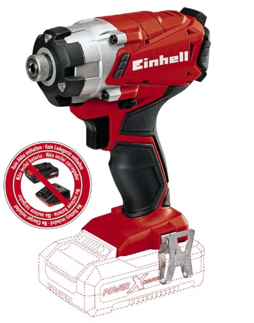 Шурупокрут ударний Einhell TE-CI 18·1 Li Solo 18В 140Нм 0-2300об/хв 1.8кг