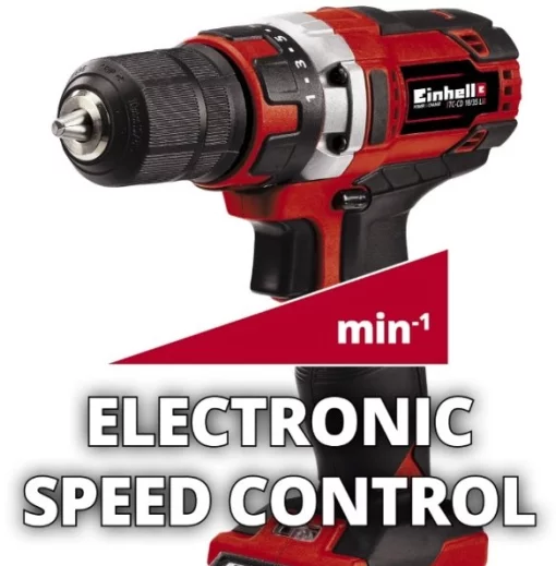Шурупокрут-дриль акумуляторний Einhell TE-CD 18·40 Li-Solo PXC 18В 40Нм 400·1500об/хв 1.25кг без АКБ та ЗП