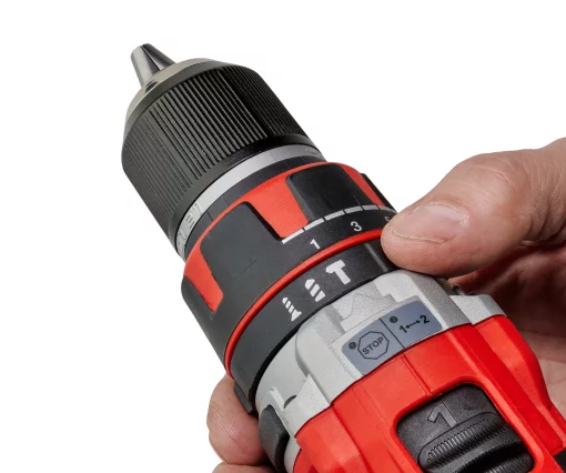 Шурупокрут-дриль ударний акумуляторний Einhell TP-CD 18/50 Li-i BL 2x2Ah PXC 18В акб 2х2А·год 50Нм кейс 2.02кг