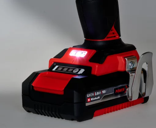 Шурупокрут-дриль ударний акумуляторний Einhell TP-CD 18/50 Li-i BL 2x2Ah PXC 18В акб 2х2А·год 50Нм кейс 2.02кг