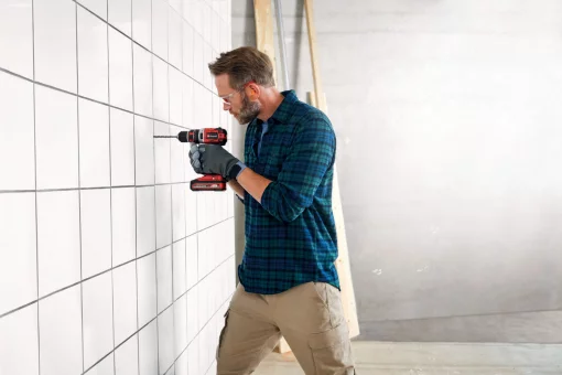 Шурупокрут-дриль ударний акумуляторний Einhell TP-CD 18/50 Li-i BL 2x2Ah PXC 18В акб 2х2А·год 50Нм кейс 2.02кг