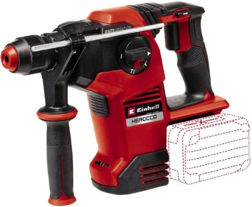 Перфоратор акумуляторний Einhell Professional HEROCCO 36/28 SDS-plus 36В(18+18) 3.2Дж 3.35кг кейс без АКБ та ЗП