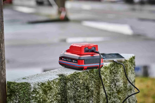 Зарядний пристрій USB акумуляторний Einhell TC-CP 18 Li USB A/C - Solo PXC 18В Type-A/Type-C 2 A 0.06кг без АКБ та ЗП