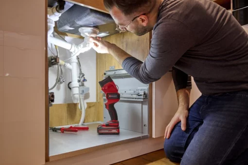 Ліхтар акумуляторний Einhell TC-CL 18/350 Li - Solo, PXC, 18В, 1 LED, 350лм, 7000К, 0.48кг без АКБ та ЗП