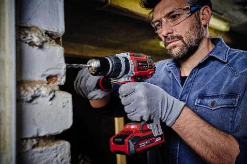 Шурупокрут-дриль ударний акумуляторний Einhell Professional TP-CD 18·60 Li-i BL - Solo PXC 18В 60Нм 0-500·0-2000об/хв 1.37кг без АКБ та ЗП