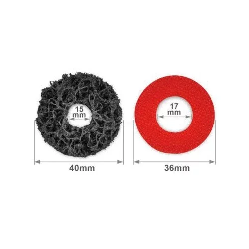 Круг шліфувальний для чищення колісних маточин (комплект 6 шт.)  TOPTUL JGAE0601