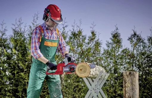 Пила ланцюгова акумуляторна Einhell FORTEXXA 18/30 X-CHANGE 18В PXC 30см 4.1кг без АКБ та ЗП