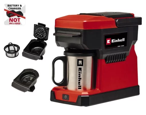 Кавомашина акумуляторна Einhell TE-CF 18 Li - Solo PXC 18В 240мл 80°С 1.2кг без АКБ та ЗП