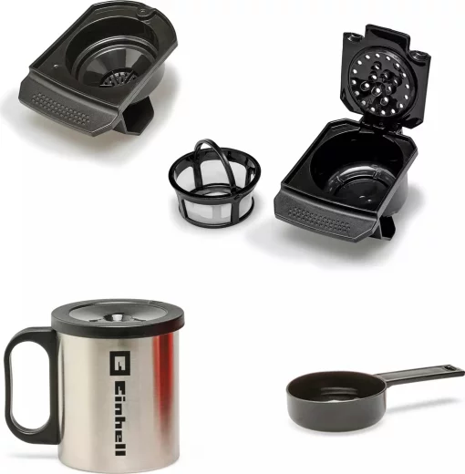 Кавомашина акумуляторна Einhell TE-CF 18 Li - Solo PXC 18В 240мл 80°С 1.2кг без АКБ та ЗП