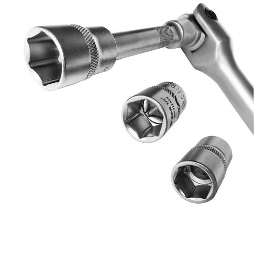 Набір торцевих головок S & R 1/2 з воротком 600 мм.