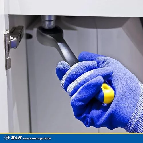 Ключ-тріскачка S&R 1/2&quot; 260 мм із реверсом