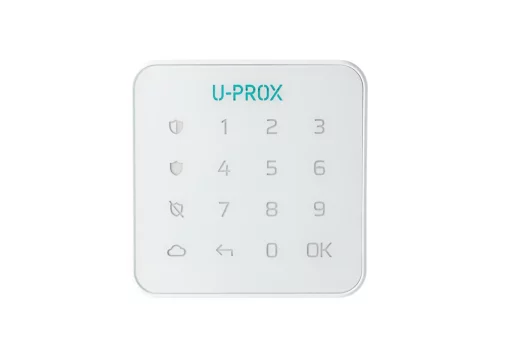 Бездротова сенсорна клавіатура U-Prox Keypad G1 White, 1 група, бездротовий, білий