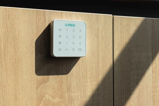 Бездротова сенсорна клавіатура U-Prox Keypad G1 White, 1 група, бездротовий, білий