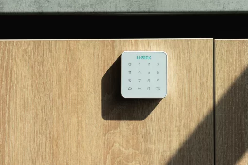 Бездротова сенсорна клавіатура U-Prox Keypad G1 White, 1 група, бездротовий, білий