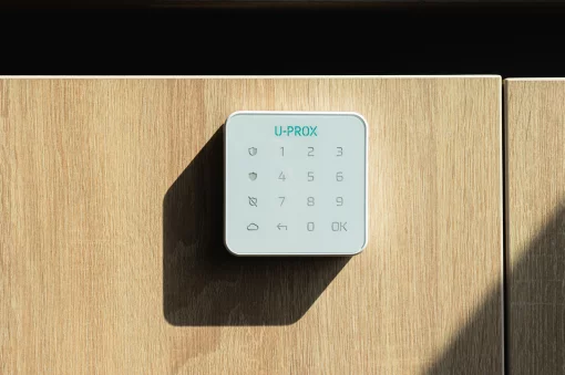 Бездротова сенсорна клавіатура U-Prox Keypad G1 White, 1 група, бездротовий, білий