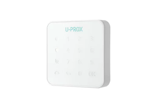 Бездротова сенсорна клавіатура U-Prox Keypad G1 White, 1 група, бездротовий, білий