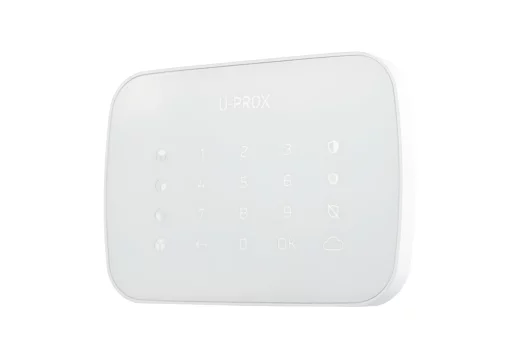 Бездротова сенсорна клавіатура U-Prox Keypad G4 White, 4 групи, бездротовий, білий