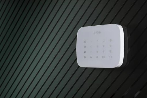 Бездротова сенсорна клавіатура U-Prox Keypad G4 White, 4 групи, бездротовий, білий