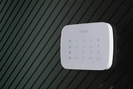 Бездротова сенсорна клавіатура U-Prox Keypad G4 White, 4 групи, бездротовий, білий