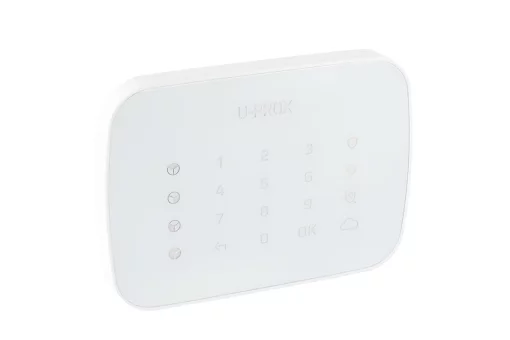 Бездротова сенсорна клавіатура U-Prox Keypad G4 White, 4 групи, бездротовий, білий