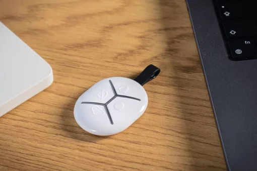 Брелок U-Prox Keyfob B4 White, 4 кнопки, бездротовий, білий