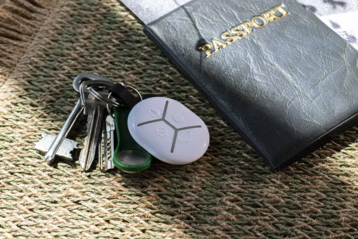 Брелок U-Prox Keyfob B4 White, 4 кнопки, бездротовий, білий