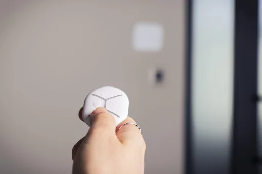 Брелок U-Prox Keyfob B4 White, 4 кнопки, бездротовий, білий