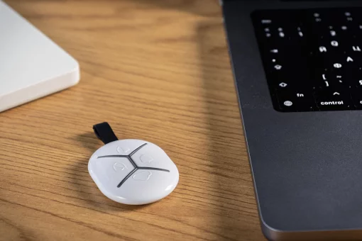 Брелок U-Prox Keyfob B4 White, 4 кнопки, бездротовий, білий