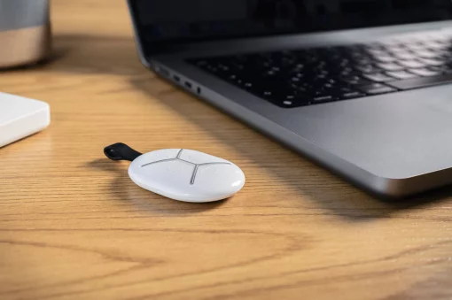 Брелок U-Prox Keyfob B4 White, 4 кнопки, бездротовий, білий