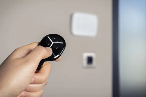 Брелок U-Prox Keyfob B4 Black, 4 кнопки, бездротовий, чорний