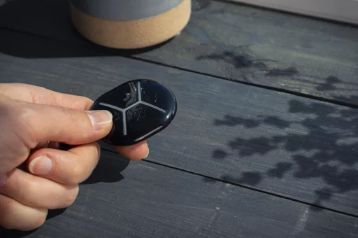 Брелок U-Prox Keyfob B4 Black, 4 кнопки, бездротовий, чорний