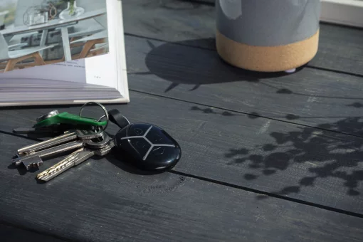 Брелок U-Prox Keyfob B4 Black, 4 кнопки, бездротовий, чорний