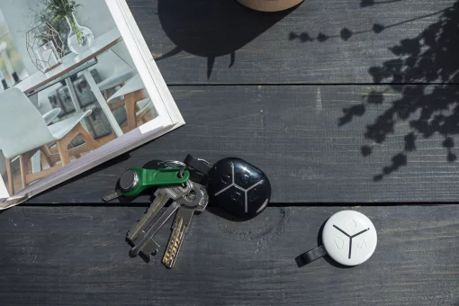 Брелок U-Prox Keyfob B4 Black, 4 кнопки, бездротовий, чорний