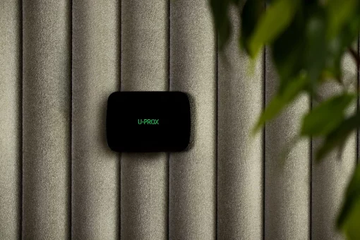 Інтелектуальна централь U-Prox MPX L Black, wi-fi, 2 LTE, фотоверифікація, бездротова, чорний