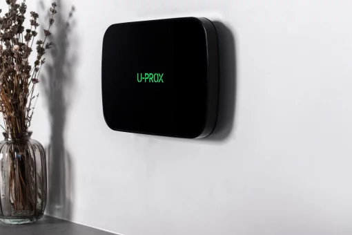 Інтелектуальна централь U-Prox MPX L Black, wi-fi, 2 LTE, фотоверифікація, бездротова, чорний