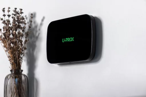 Інтелектуальна централь U-Prox MPX L Black, wi-fi, 2 LTE, фотоверифікація, бездротова, чорний