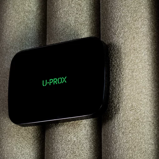 Інтелектуальна централь U-Prox MPX LE Black, ethernet, wi-fi, 2 LTE, фотоверифікація, бездротова, чорний