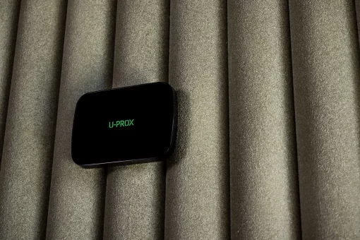 Інтелектуальна централь U-Prox MPX LE Black, ethernet, wi-fi, 2 LTE, фотоверифікація, бездротова, чорний