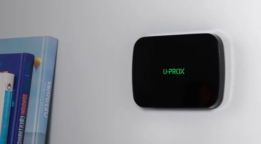 Інтелектуальна централь U-Prox MPX LE Black, ethernet, wi-fi, 2 LTE, фотоверифікація, бездротова, чорний