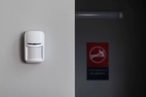 Датчик руху типу "штора" U-Prox PIR VB White, бездротовий, білий