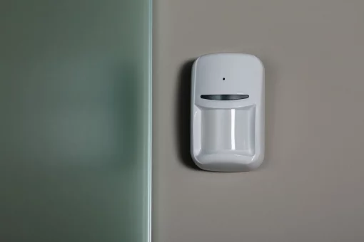 Датчик руху та розбиття скла типу "штора" U-Prox PIR Combi VB White, бездротовий, білий