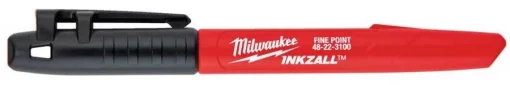 Маркер Milwaukee InkZAll, водостійкий, чорний